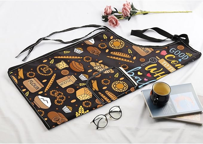 MBMSO Baking Apron the Secret Ingredient is Always Love Apron Baker Gifts Baking Cooking Gifts for Bake Lover Kitchen Apron