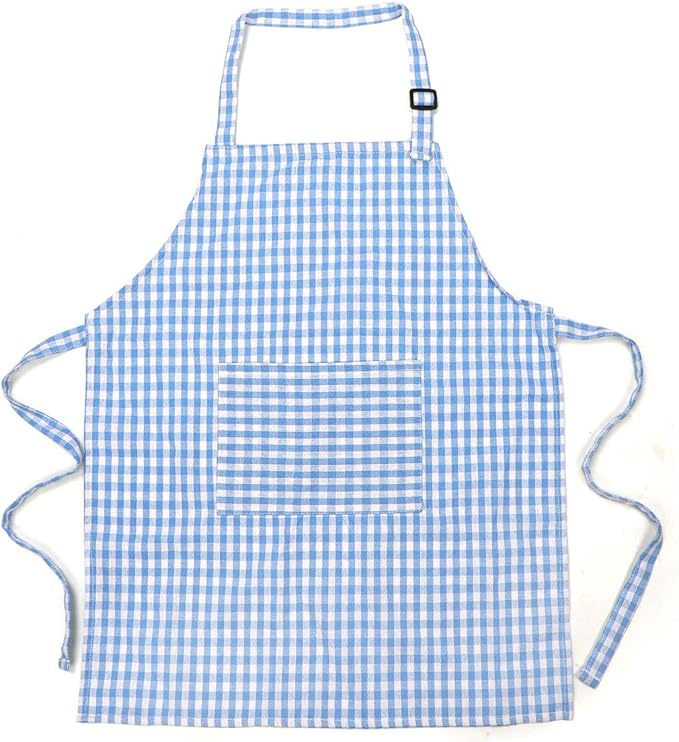 Jennice House Kids Apron and Chef Hat Set, Cute Children Baking Aprons for Cooking Baby Baking Aprons