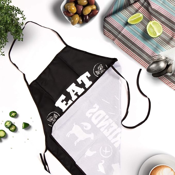 Funny Apron for Men Women Baking Gardening Sewing BBQ Waterproof Cute Gifts