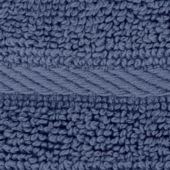All-Clad Premium Solid Dish Cloth Set: Highly Absorbent, Super Soft 100% Turkish Cotton Terry Looped, 13" x 14" Dish Towels for Cleaning & Drying Dishes, Pans, Glassware, Counters, 6-Pack, Indigo