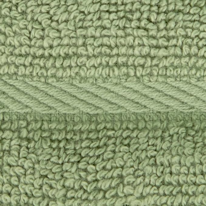 All-Clad Premium Solid Dish Cloth Set: Highly Absorbent, Super Soft - 100% Turkish Cotton Terry Looped, 13"x14" Dish Towels for Cleaning & Drying Dishes, Pans, Glassware, or Counters, 6-Pack, Fennel
