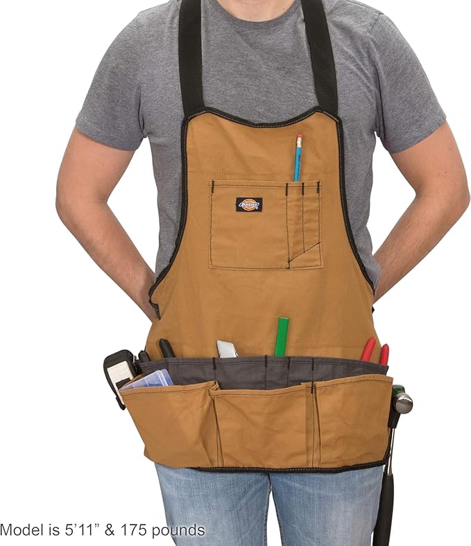 Dickies 16-Pocket Workshop Bib Apron