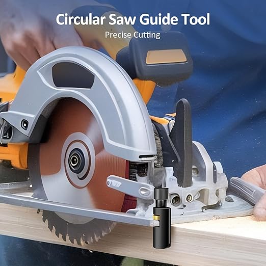 ArtyMaster Stair Gauges with Rubber Pad – Stair Gauges for Framing Square & Circular Saw – Framing Jig Square Stops – Circular Saw Guide – Carpentry Jig Stops