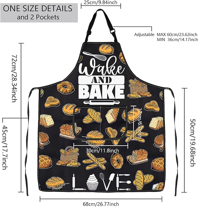 MBMSO Baking Apron the Secret Ingredient is Always Love Apron Baker Gifts Baking Cooking Gifts for Bake Lover Kitchen Apron