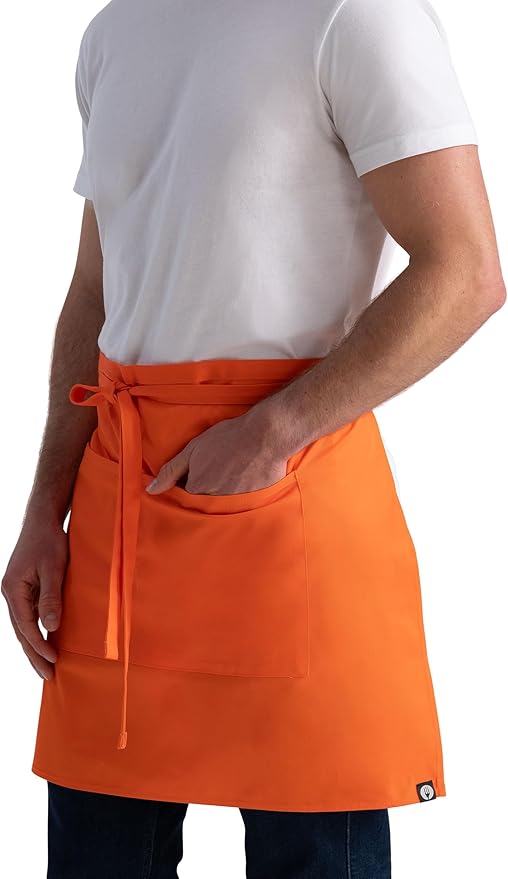 Chef Works Unisex Half Bistro Server Apron