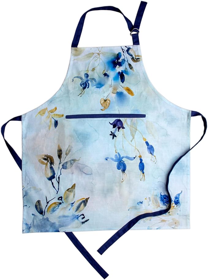 Maison d' Hermine 100% Cotton Apron for women with Pocket Kitchen Chef Apron for Men Cooking Mothers Day Gifts
