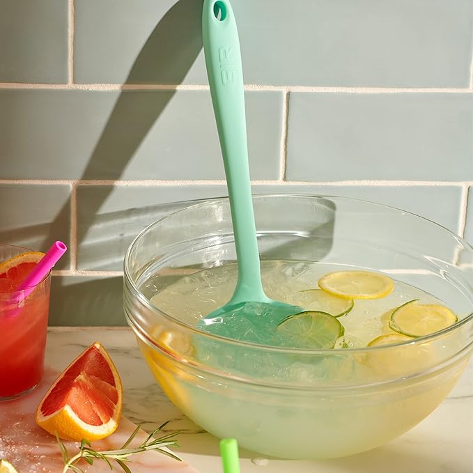GIR: Get It Right Silicone Soup Ladle - Non-stick Heat Resistant Seamless Kitchen Cooking Serving for Soups, Chili, Sauces, Batter, and More - Ultimate, Studio White