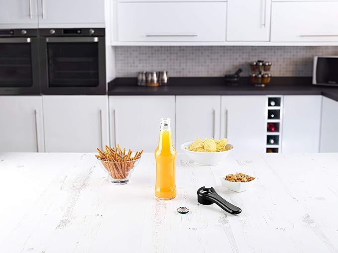 Zyliss 5 Way Opener - Twist-off Caps, Bottle Caps, Pop-Tops, and Jar Lids - Essential Kitchen Gadget for Easy Opening of Jars, Bottles, and Cans - Home Kitchen Accessories - Beer, Wine, and More!