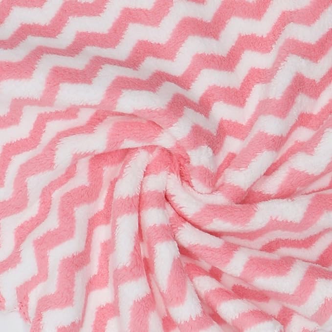 Microfiber Cleaning Cloth Lint Free Cleaning Rags, 10 Pack Fast Drying Dish Rags for Cleaning, Super Absorbent Kitchen Dish Cloths for Wash Dishes,12 in x 12 in (Pink)