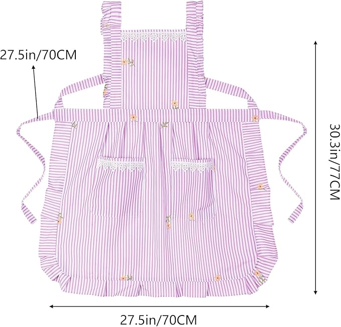Funny Aprons for Women with Pockets, Kitchen Cooking Grilling Bbq Cute Chef Apron, Mothers Day Birthday Gifts for Women
