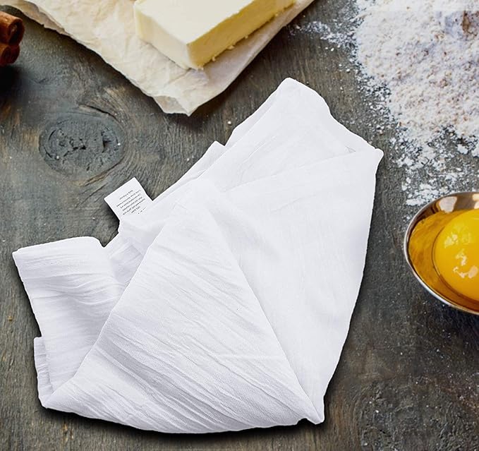 Utopia Kitchen White Flour Sack Towels [192 Pack - 28 x 28 Inch] 100% Cotton Tea Towels for Cleaning & Drying - Highly Absorbent Kitchen Dish Cloth