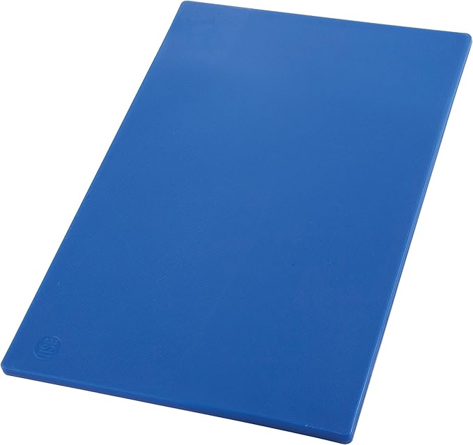 Winco Cutting Board, 12 x 18 x 1/2-Inch, Blue