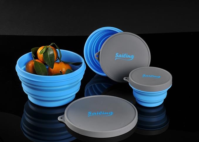 Sailing. Travel Kitchen Tools (Silicone Food Storage)