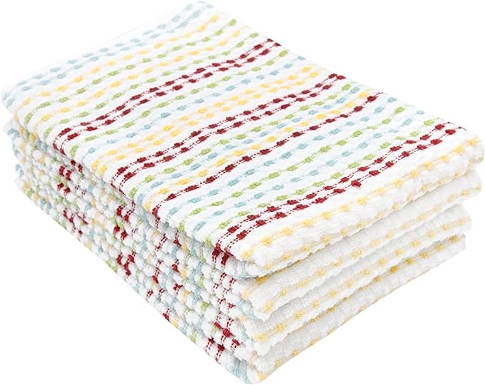 Ritz Pebble Bar Mop, Multicolor, 4 Towel Set