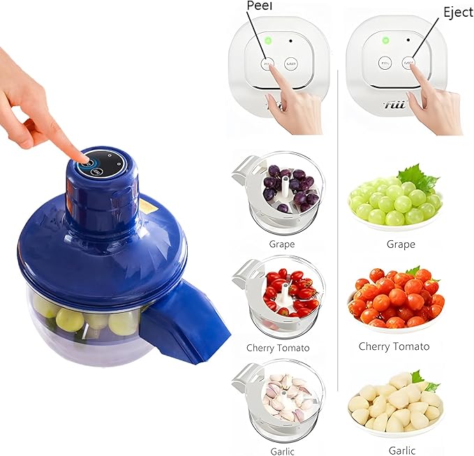 Automatic Peeling Machine，Electric Peeler For Garlic、Grape、Fruits And Vegetables