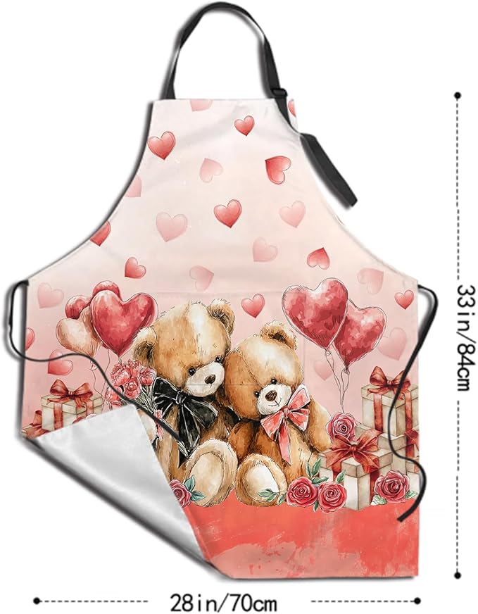 Funny Apron Polyester Grooming Aprons with Pocket for Cooking Kitchen Grilling Adults