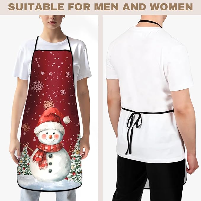 Funny Apron for Men Women Baking Gardening Sewing BBQ Waterproof Cute Gifts