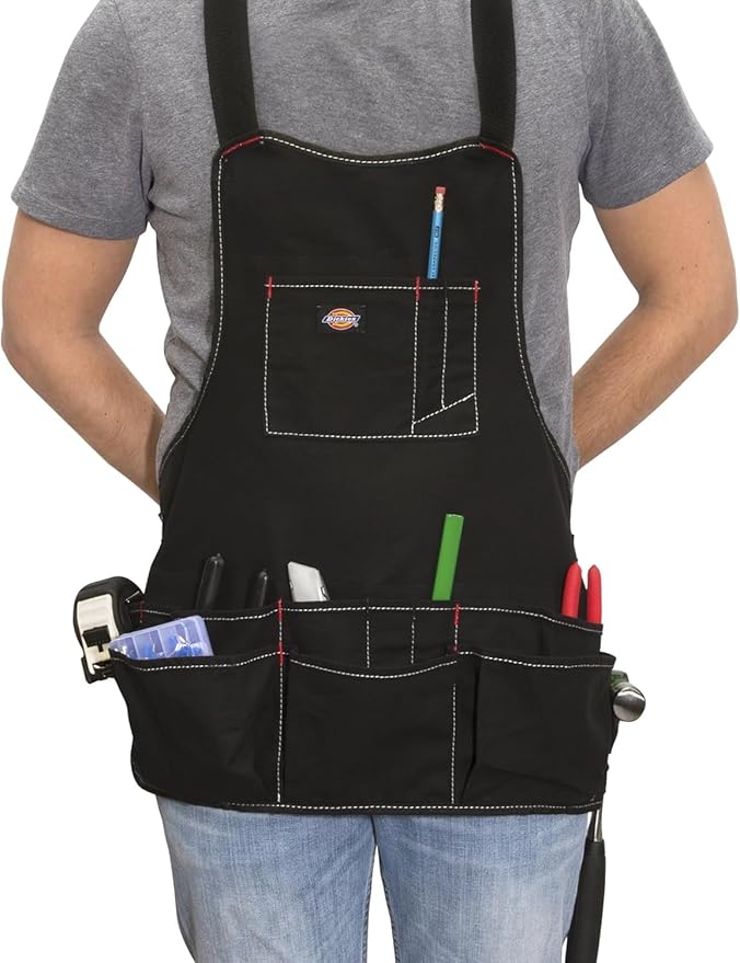 Dickies 16-Pocket Workshop Bib Apron