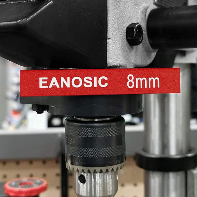 EANOSIC Metric Setup Blocks Height Gauge Set, 15pcs Precision Aluminum Setup Bars Guage Block Set for Router and Table Saw Accessories Woodworking Set Up, Bars Include Laser Engraved Size Markings
