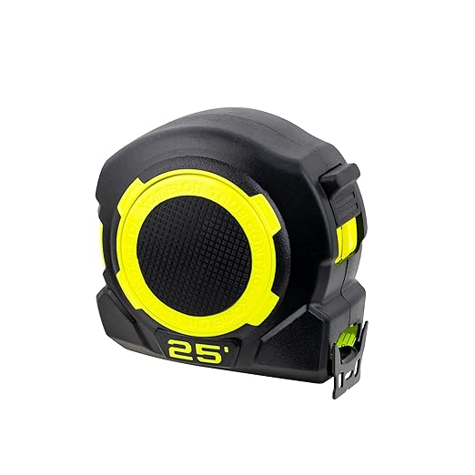Komelon 25' Retraction Control Tape Measure
