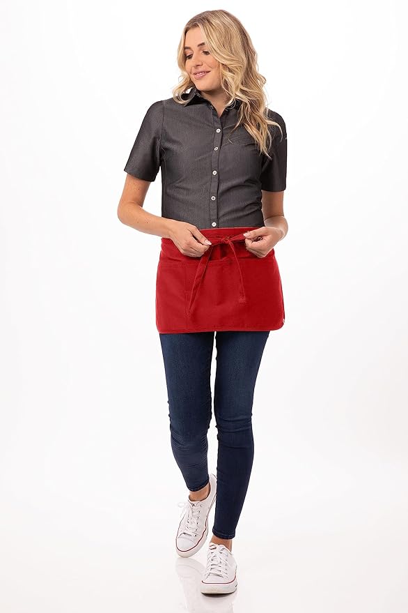 Chef Works Unisex Reversible Waitress Apron