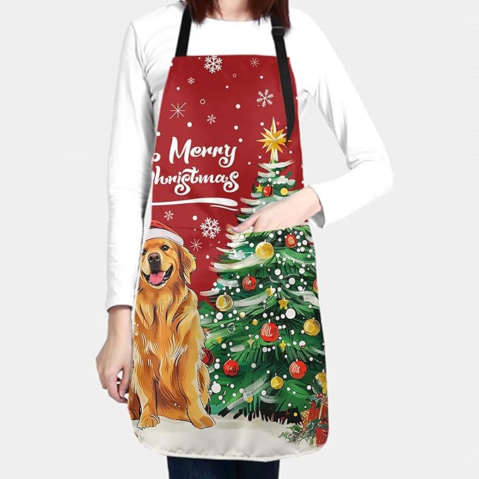 Imiss Waterproof Stain-Resistant Cooking Chef Aprons for Grill BBQ Baking 27 X 31 Inch