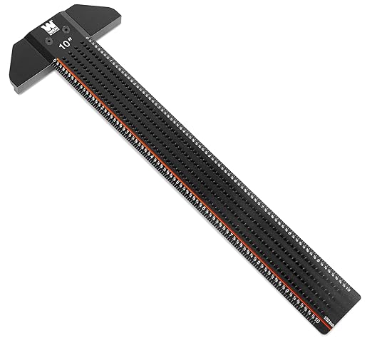 Wen 10-Inch T-Shaped Marking Ruler (ME810R)