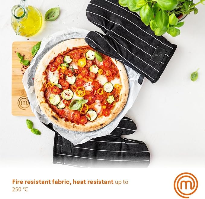 MasterChef Chef Apron for Men & Women, Cooking Apron for the Kitchen & BBQ Grilling