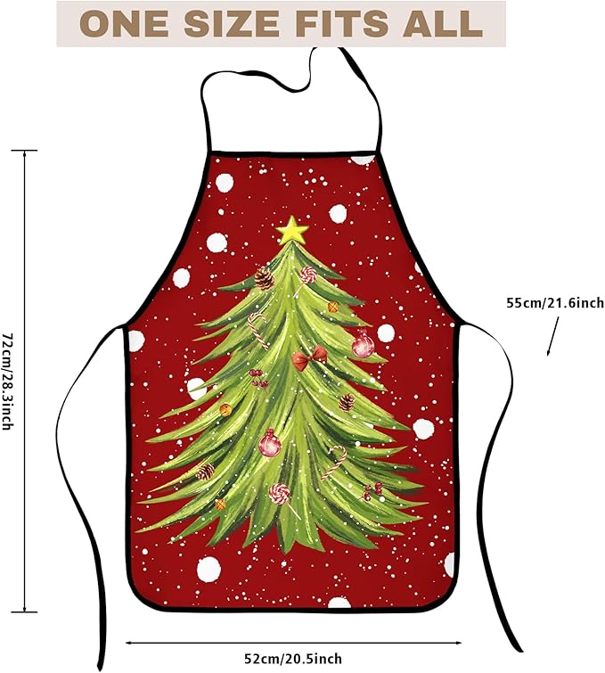 Funny Apron for Men Women Baking Gardening Sewing BBQ Waterproof Cute Gifts