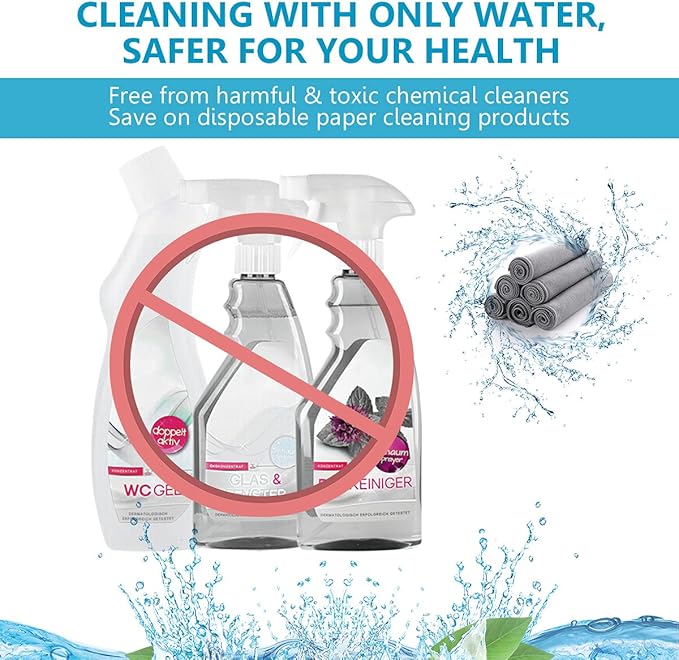 8 Pack Microfiber Screen Cleaning Cloth,Premium Double-Sided Suede Microfiber Cloths for Glasses,Lenses,Computer,Phone,TV,Electronic Device Screens Wipes Cloth,12 x 12 Inches,Grey