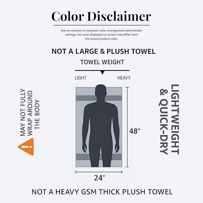 Commercial Bulk Pack of 12 Bath Towels – 100% Cotton Terry 24" x 48" – Ideal for Hotels, Salons, Gyms, Spas & Institutional Use – Navy Blue