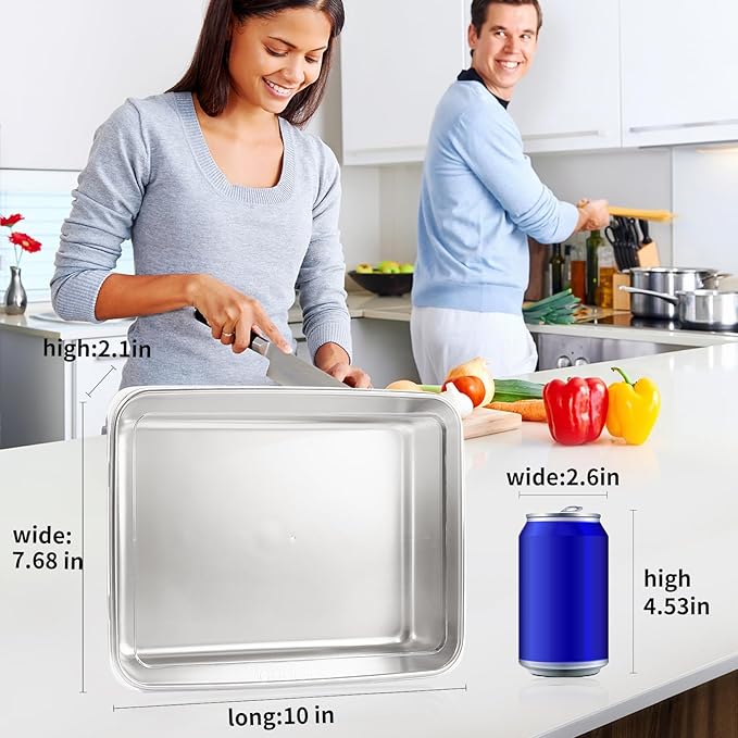 GIUOIDUO stainless steelFood Storage 12-Pack Lunch BoxContainers setsstorage box with lidfreezer FrozenKitchen tra with lidOven plateSide dish plate Freezer & Dishwasher Safe