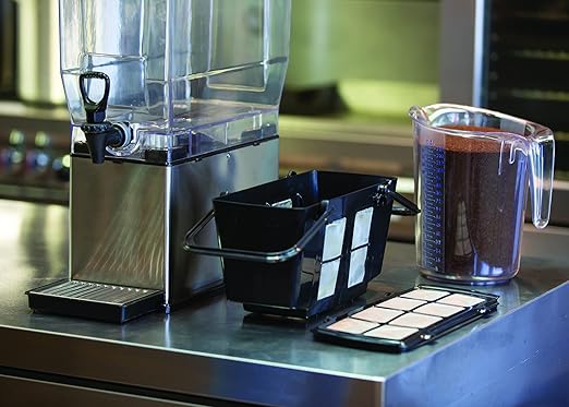 Service Ideas, CBNS3SS, Cold Brew N' Serv System, Cold Brew Coffee Maker, 3 Gallon, Stainless Steel