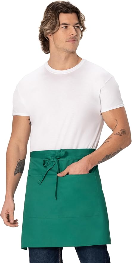Chef Works Unisex Half Bistro Server Apron