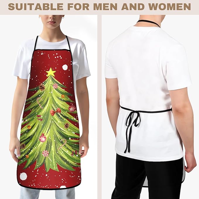 Funny Apron for Men Women Baking Gardening Sewing BBQ Waterproof Cute Gifts