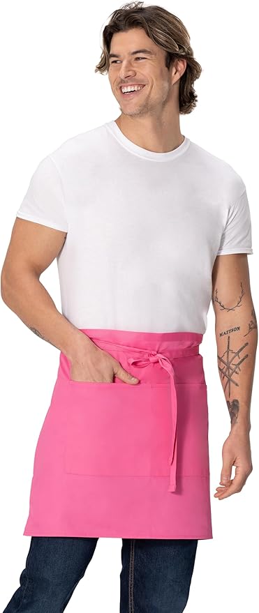 Chef Works Unisex Half Bistro Server Apron