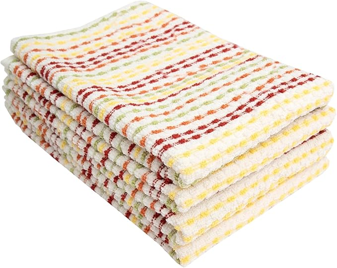 Ritz Pebble Bar Mop, Fall Color, 4 Towel Set