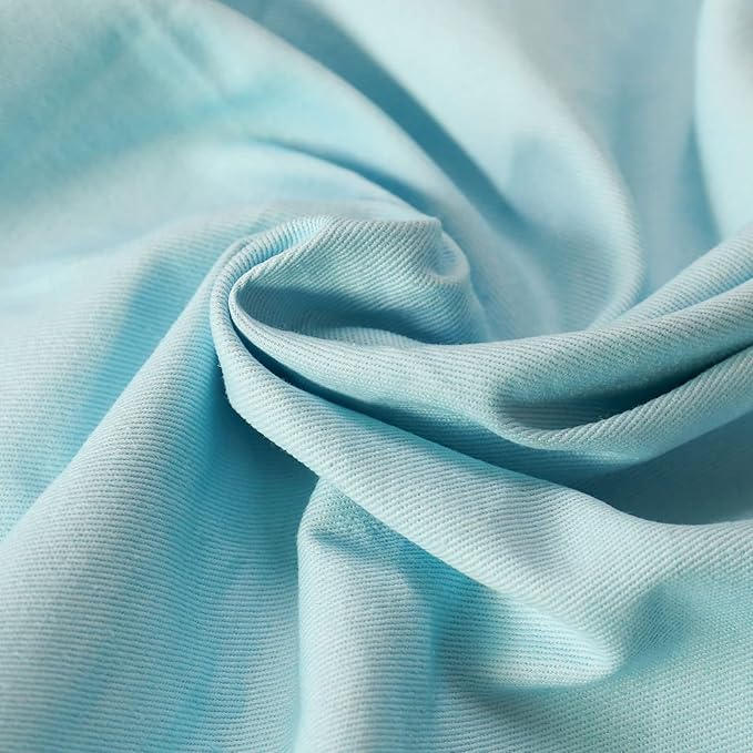 Sky Blue Cloth Napkins Set of 6, Cotton Cloth Napkins Washable Reusable, Perfect as Easter Christmas Thanksgiving Festival Holiday DinnerTable Decoration(Sky Blue)