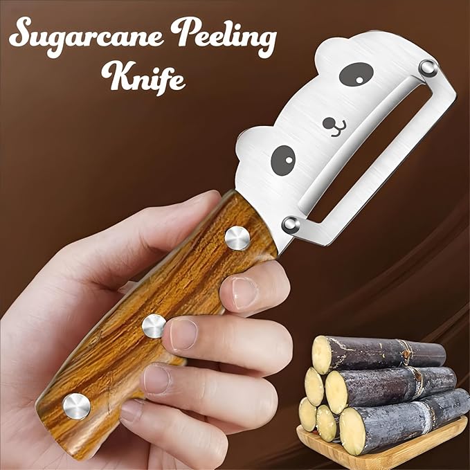 Vegetable Peeler Sharp Stainless Steel Blades for Veggie Potato Sugarcane Pumpkin Papaya Peeling Tool