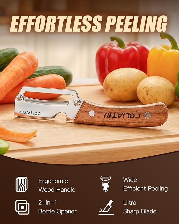 Kiwi Peeler Multifunctional Vegetable Peeler Stainless Steel Potato De Papas Kitchen Shears and Pineapple Peelers Fruit Food Pelador De Verduras Apple Corer Paring Knife Carrot Shredder (3pcs)