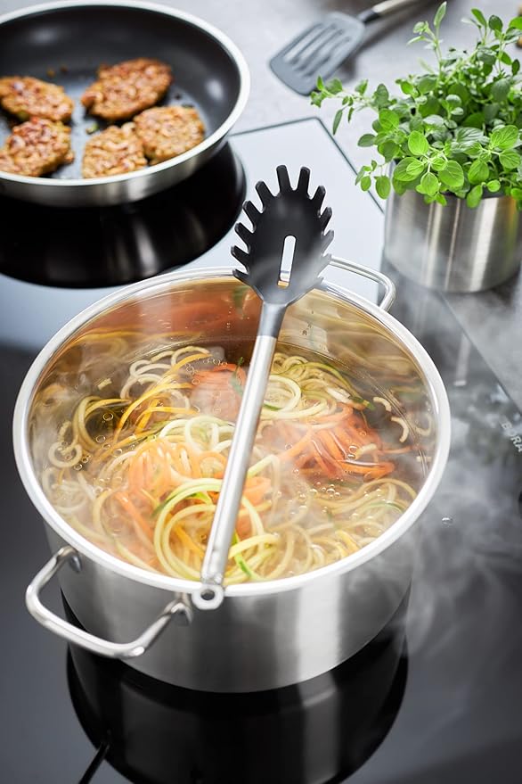 Rösle Basics Line Spaghetti Server with 12 in. Stainless Steel Handle