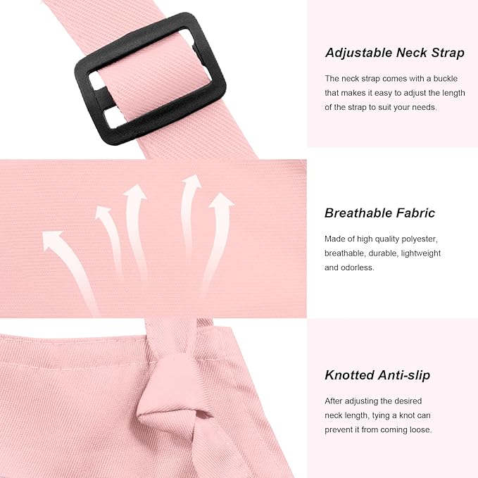 15 Pcs Adult Aprons Bulk with Pockets Adjustable Bib Chef Apron for Women Men Painting Cooking Crafting (S/L)