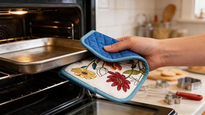 Potholders for Kitchens-Hot Pads-Hot Pads for Kitchen Counter Set-9x 7 inch