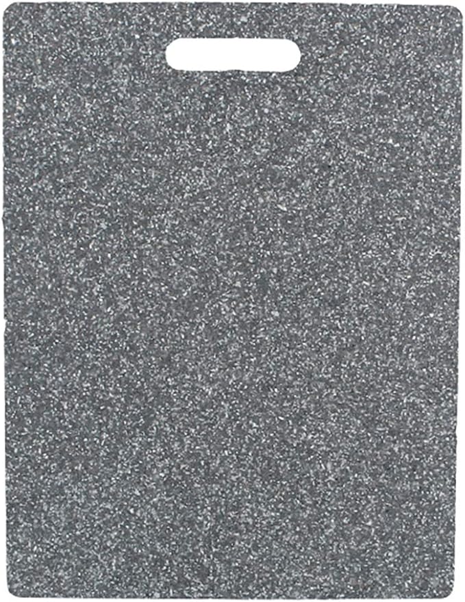 Dexas Superboard Cutting Board with Handle 8.5 x 11 inch Heavy Granite, Compact Kitchen Prep Board, Dishwasher Safe, Non-Porous Poly Surface, Made in USA