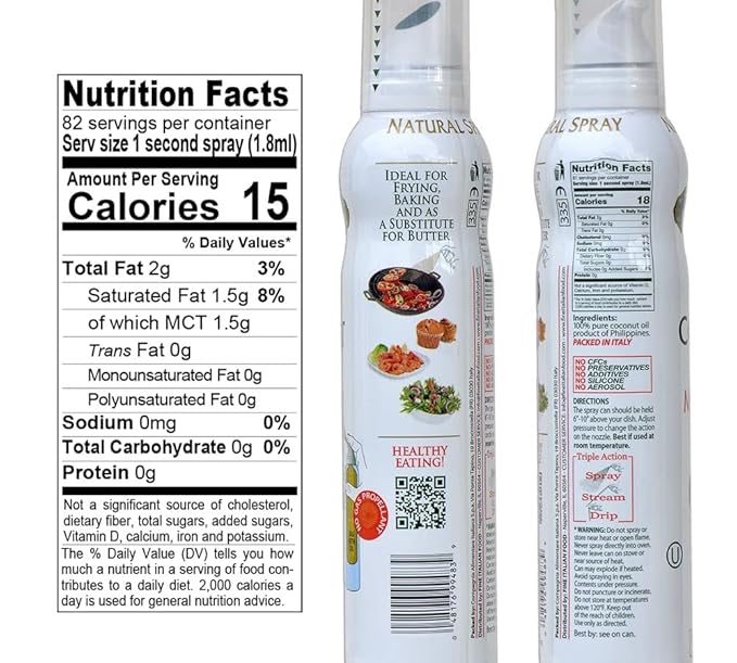 Mantova Flaxseed Oil, 100% Pure Cooking Spray with Omega-6, perfect for Keto snacks, baking, or seasoning for cooking, our oil dispenser bottle lets you spray, drip, or stream with no waste, 5 oz