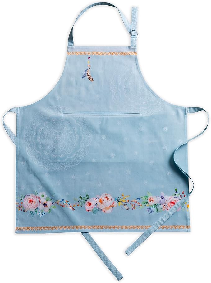 Maison d' Hermine 100% Cotton Apron for women with Pocket Kitchen Chef Apron for Men Cooking Mothers Day Gifts