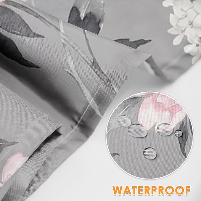 Britimes Spring Flowers Leaves Floral Apron Home Kitchen Cooking Baking Gardening for Women Men with Pockets 32x28 inch