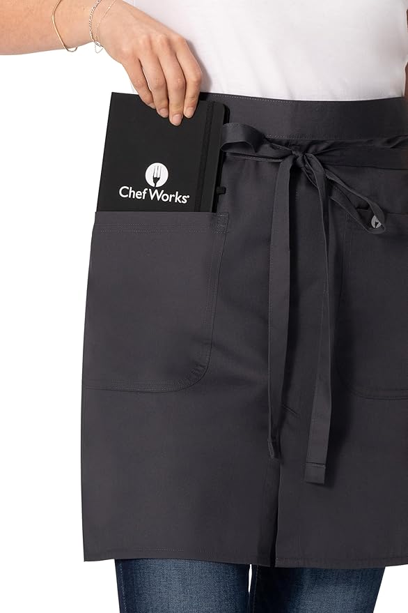 Chef Works Unisex Brio Server Apron