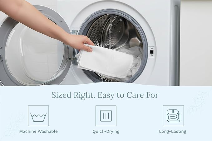 Organic Cotton Tea Towels for Embroidery - Blank Flour Sack Dish Towels for Customization - Perfect White Kitchen Towels for Sublimation to Customize and Personalize - 27"x27" (White - 5 Pack)