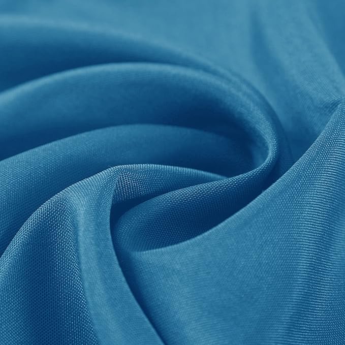 Cloth Napkins 20x20 inch Washable Polyester Dinner Napkins Soft Table Napkins for Wedding Party Dining Banquet(Mediterranean Blue,25PCS)